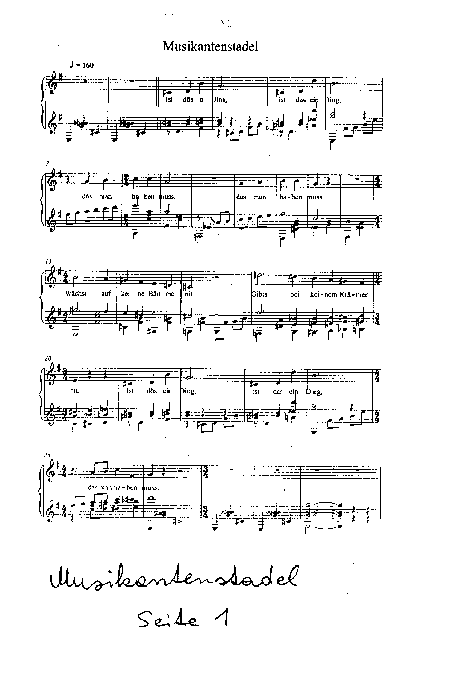 Lied, 1.Teil